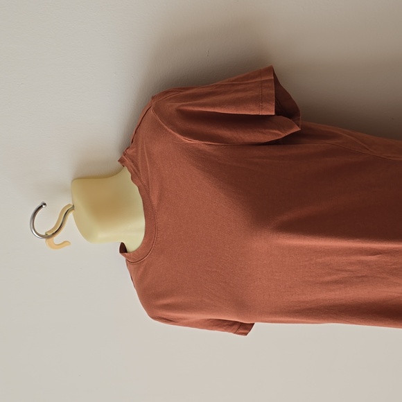 A New Day Women's Short Sleeve T-Shirt Size X-Small Burnt Orange Crew Neck - Picture 7 of 9